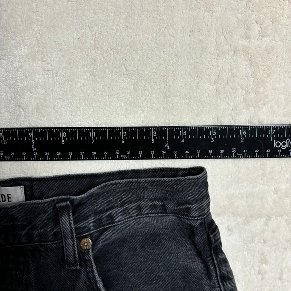 Agolde Womens Ripley Mid Rise Straight Jeans Size 28 Photogram Cotton Button Fly - Picture 11 of 12